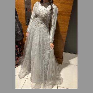 Mattarri boutique altered modest gown.